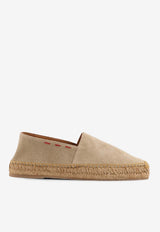 Kiton Ciro Paone Suede Logo Espadrilles Beige USSA070N0140207SAND_Sand_42176762
