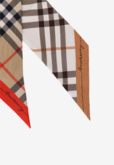 Burberry Signature Check Silk Tie Beige 8119963B9719_SAND_40017551