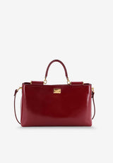 Dolce & Gabbana Vittoria Calfskin Handbag Red BB7896AZ00083028_TONO ROSSO SCURO_40005326