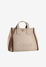 Chloé Carry Jacquard Tote Bag Beige CHC25SS910O6523N_Vegetal Beige_41114698