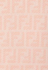 Fendi FF Jacquard Wool Cardigan Pink FZE566AYM1F1UKC_GRAPEFRUIT 26_41974886