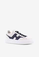 Hogan H-Stripes Low-Top Sneakers White HXM6450FE91QZB11G1_Blue_41973172