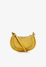 Isabel Marant Oskan Moon Suede Shoulder Bag Yellow PP0003FBB3C07M11SN_SAFFRON_41973182