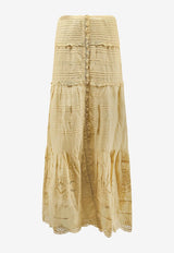 Isabel Marant Etoile Paoline Midi Ruffled Skirt Yellow JU0446FAD1J05E10LC_Light Ochre_41973299