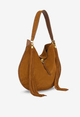 Isabel Marant Oskan Suede Hobo Bag Brown PP0321FAC1C03M50CO_Brandy_41973296