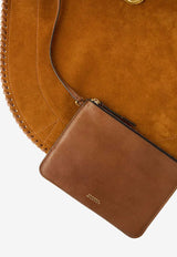 Isabel Marant Oskan Suede Hobo Bag Brown PP0321FAC1C03M50CO_Brandy_41973296