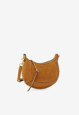 Isabel Marant Oskan Moon Suede Shoulder Bag Brown PP0003FBB3C07M50CO_Brandy_41973200