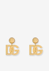 Dolce & Gabbana DG Logo Drop Earrings Gold WEN6P6W1111ZOO00_Golden_40005184