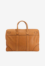 Brunello Cucinelli Leather Travel Bag Brown MBTGBU071C001_Denim_38415188