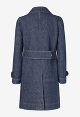 Fendi FF Denim Padded Coat Blue FLF842AW82F1UKI_BLUEBERRY 26_42821657