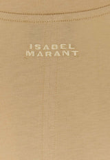 Isabel Marant Zelitos Basic Crewneck Top Yellow TS0041FAA1N41I10DW_Dusky Yellow_41973227