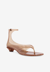 Chloé Jelly Thong Sandals Brown CHC25U09VRQ260_Sunny Brown_41114874