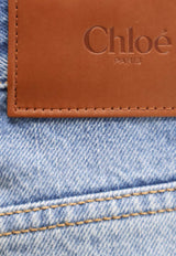 Chloé High-Rise Straight Jeans Blue CH26SDP4325240R_Dream Blue_41114680
