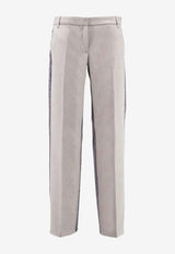 Stella McCartney Wool Tailored Pants 6D04453SQH441196_Grey_40005350