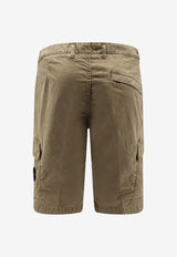 Stone Island Logo-Patched Cargo Shorts L1S15L100018S0004V015G_Military Green_43233372