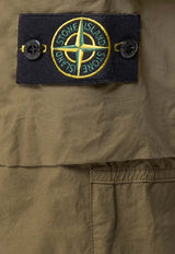 Stone Island Logo-Patched Cargo Pants L1S153100031S0003V005G_Military Green_43233371