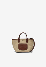 Longchamp XS Le Pliage Basket Bag Beige 10307HGK/S_LONG-035