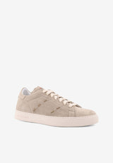 Kiton Ciro Paone Suede Lace-Up Sneakers Beige USSA421N0141207SAND_Sand_42176838