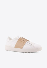 Valentino Open Leather Low-Top Sneakers White 8Y2S0830BLUDAH_BIANCO BEIGE_42176792