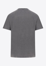 Golden Goose DB Perforated Logo Faded T-shirt Gray GMP01220P00067160318_Grey_38332522