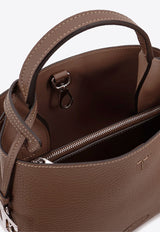 Tod's T-Timeless Leather Top Handle Bag Brown XBWAPAEL000QRI4L64_Brown_44130087