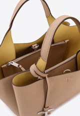 Tod's Mini T-Timeless Leather Shoulder Bag Beige XBWAPAFL100QRI4L63_Beige_44129826