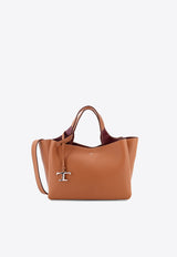 Tod's Mini T-Timeless Leather Shoulder Bag Brown XBWAPAFL100QRI9P13_Brown_44130055