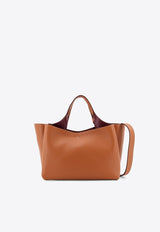 Tod's Mini T-Timeless Leather Shoulder Bag Brown XBWAPAFL100QRI9P13_Brown_44130055