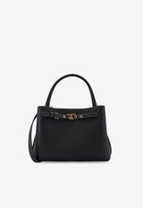 Tod's Small Soft Calfskin Shoulder Bag Black XBWTIMJ0100WKAB999_Black_44130017