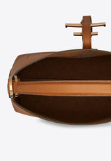 Tod's Mini T-Timeless Leather Bucket Bag Brown XBWTSEK0100XSOS410_Brown_44130078