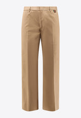 Gucci Straight-Leg Twill Pants Beige 853492ZAQH52578_BISQUE_44132607