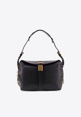 PINKO Small Leather Saddle Bag Black 105895A1ZXZ99Q_Black_44129898