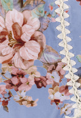 Zimmermann Awaken Crochet One-Piece Swimsuit Blue 5768WRS261CFLR_Chambray Floral_44130091