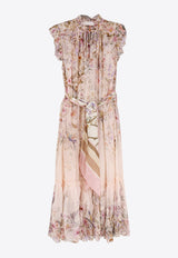 Zimmermann Rebellion Flutter Floral Midi Dress Multicolor 7280DC261CRMAV_Cream Aviary_44129888