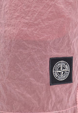 Stone Island Compass Patch Swim Shorts Pink L1S15B100003S0043V008G_OLEANDER_44133834