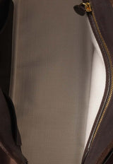 Aventure Suede Top Handle Bag