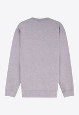 Gucci Web Stripe Print Sweatshirt Gray 848737XJHOK1056_GREY MELANGE MIX_44132639