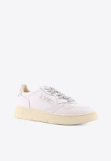 Autry Medalist Leather Low-Top Sneakers White AULWSW02WHT SILVER_White_44128567