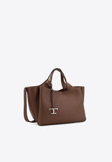 Tod's Small T-Timeless Leather Shoulder Bag Brown XBWAPAFL100QRI4L64_Brown_44130431