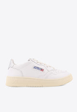 Autry Medalist Leather Low-Top Sneakers White AULWLL05WHT SILVER_White_44128576