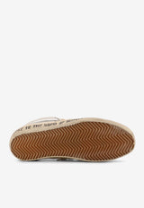 Golden Goose DB Leather Low-Top Sneakers White