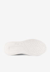 Fendi Leather Low-Top Sneakers White