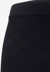 Gucci Monogram Stretch Leggings Black