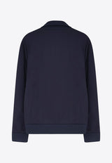 Web Band Zip-Up Jacket