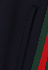 Web Band Zip-Up Jacket