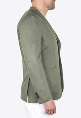 Single-Breasted Wool Blazer