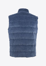 Reversible Padded Zip-Up Vest