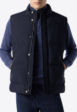 Padded Zip-Up Vest