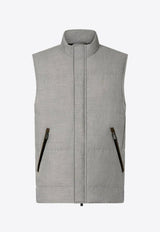 Padded Zip-Up Vest