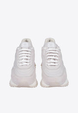 Wool and Leather Low-Top Sneakers